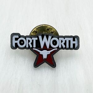 🔮 5/$25 Vintage‎ Fort Worth Texas Pin